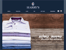 Tablet Screenshot of harrys.com.br