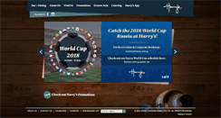 Desktop Screenshot of harrys.com.sg
